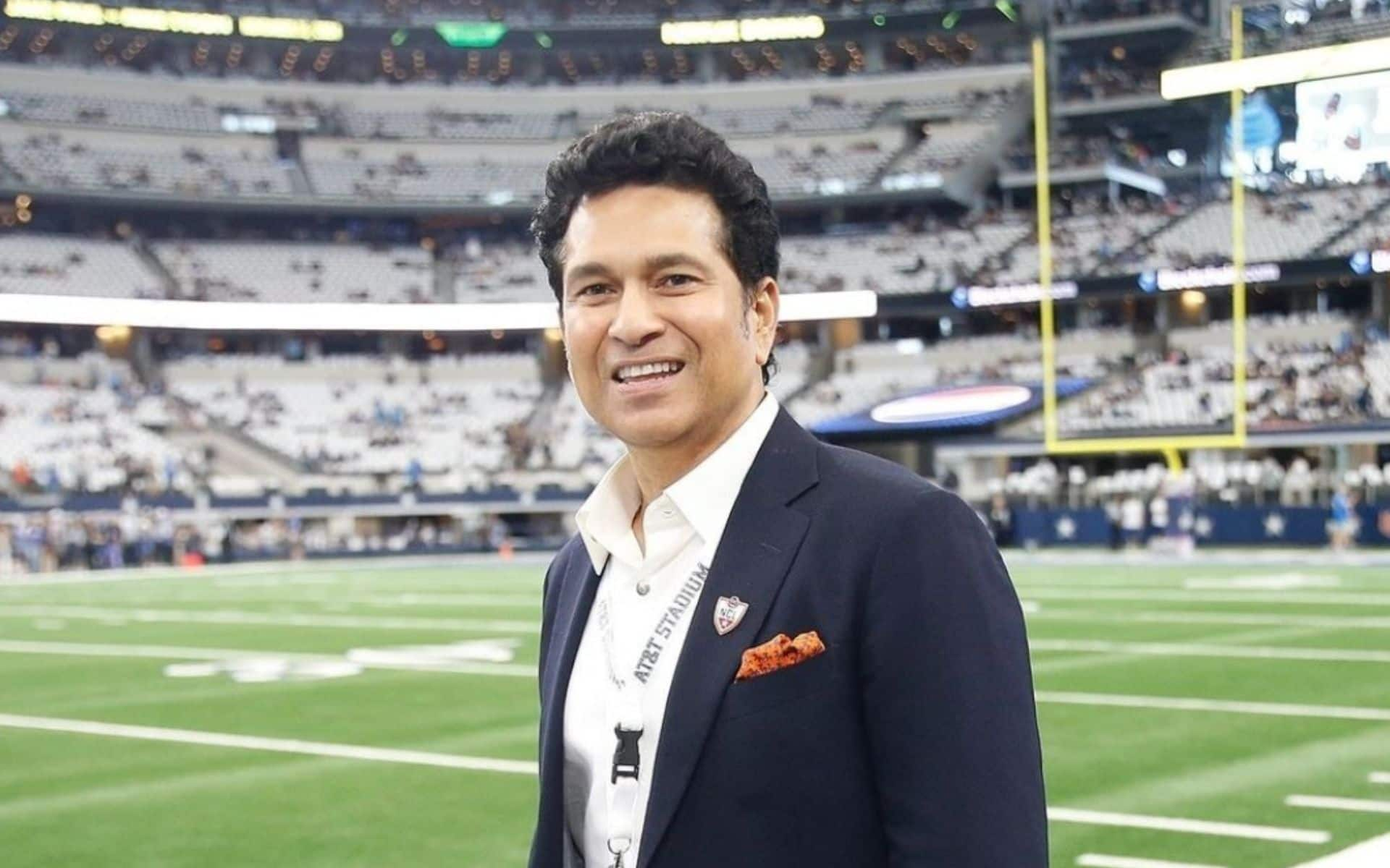 Sachin Tendulkar Gets Honoured By NFL With A 'Unique' Jersey Gesture; Pictures Go Viral